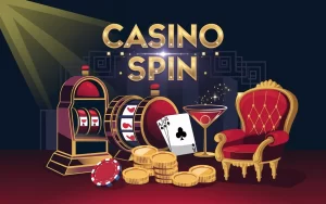 on image text 'CASINO SPIN'