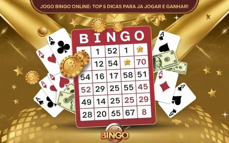 on image text ' Jogo Bingo Online: Top 5 Dicas para Jogar e Ganhar!'