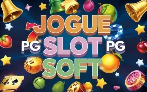 on image text 'JOGUE SLOT PG SOFT'