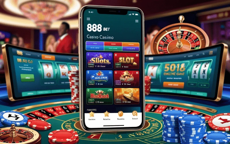 on image text '888BET CASINO'