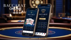 on image text 'BACCARAT ONLINE'