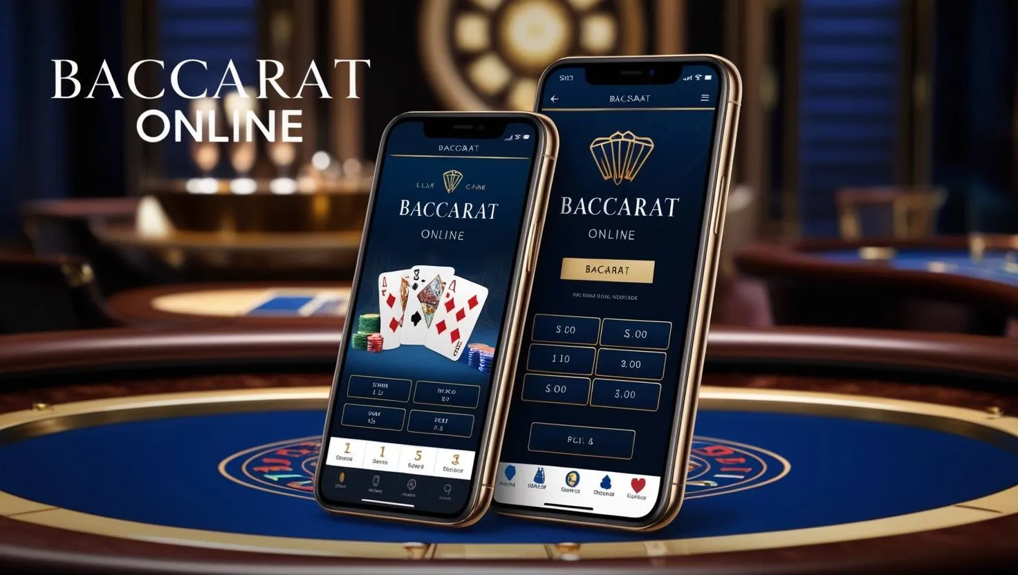 on image text 'BACCARAT ONLINE'