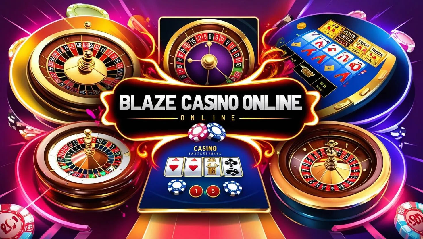 on image text 'BLAZE CASSINO ONLINE'