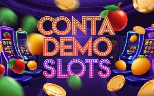 on image text 'CONTA DEMO SLOTS'