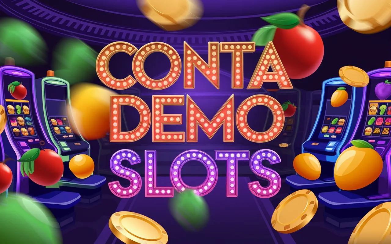 on image text 'CONTA DEMO SLOTS'