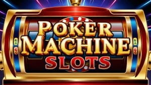 on image text 'POKER MACHINE SLOTS'