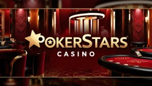 on image text 'POKERSTARS CASINO'